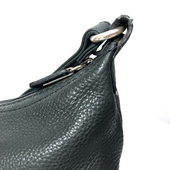 Vintage Fossil 75082 Black Leather Shoulder Purse - Picture 7 of 17